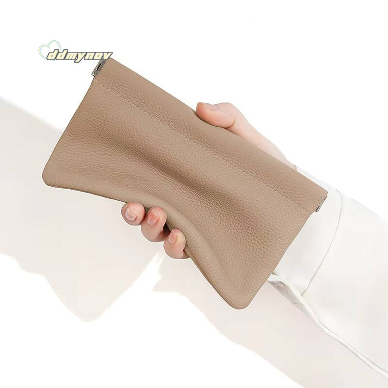 Self-Closing Artificial Leather Long Wallet Passport Drivers License ID Holder Headphone Data Cable Storage Cash Pouch ddmynov