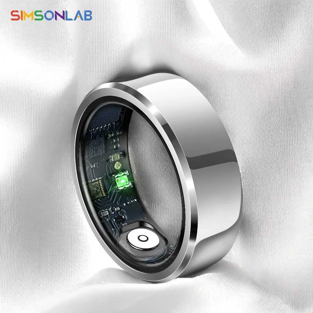 2025 New Smart Ring Sleep Monitor Health Detector IP68 Waterproof Motion Tracker Large Battery R06 Men Women Holiday Gifts Ring W250717