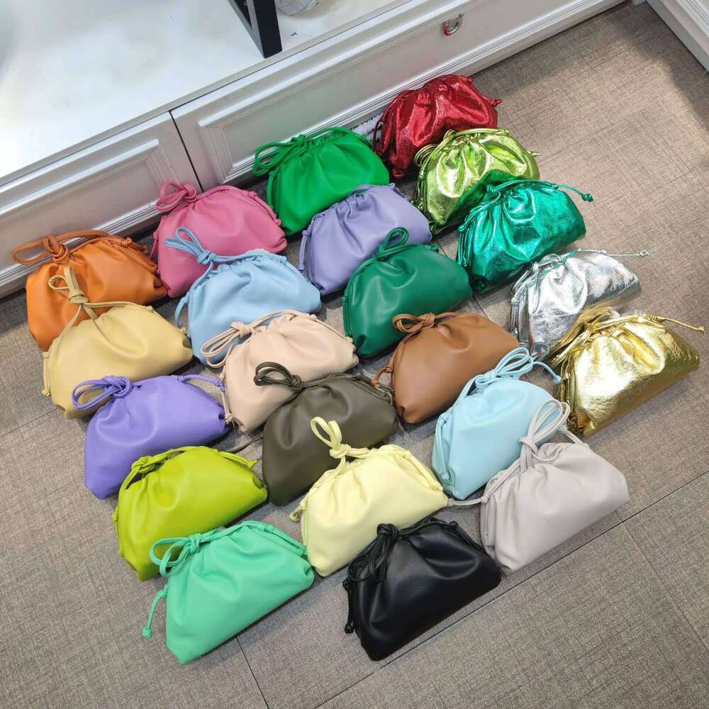 Ladies Famous Brand Designer Synthetic Leather Y k Cloud Small Handbag Color Soft Dumpling Shoulder Crossbody Women s Bag