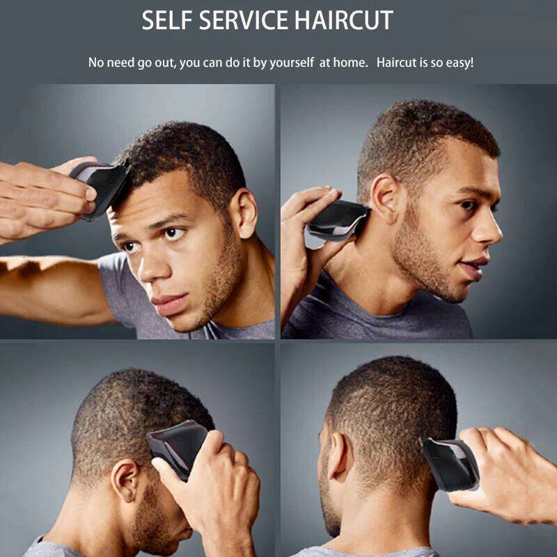 Kemei Km-6036 Self-Haircut Clipper Wet Or Dry Electric Trimmer For Men Washable Hair Cutter Rechargeable Home Use
