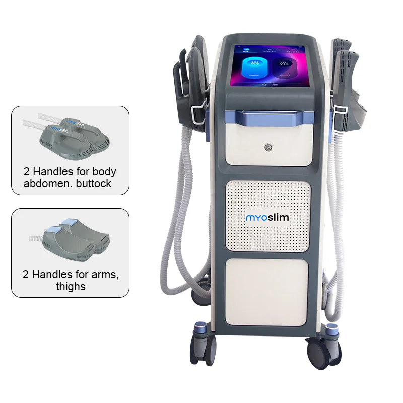 MYOslim EMS Body Slimming Machine 200HZ 6500W Increase Muscle Mass Reduce Fat RF Sculpting Body Salon