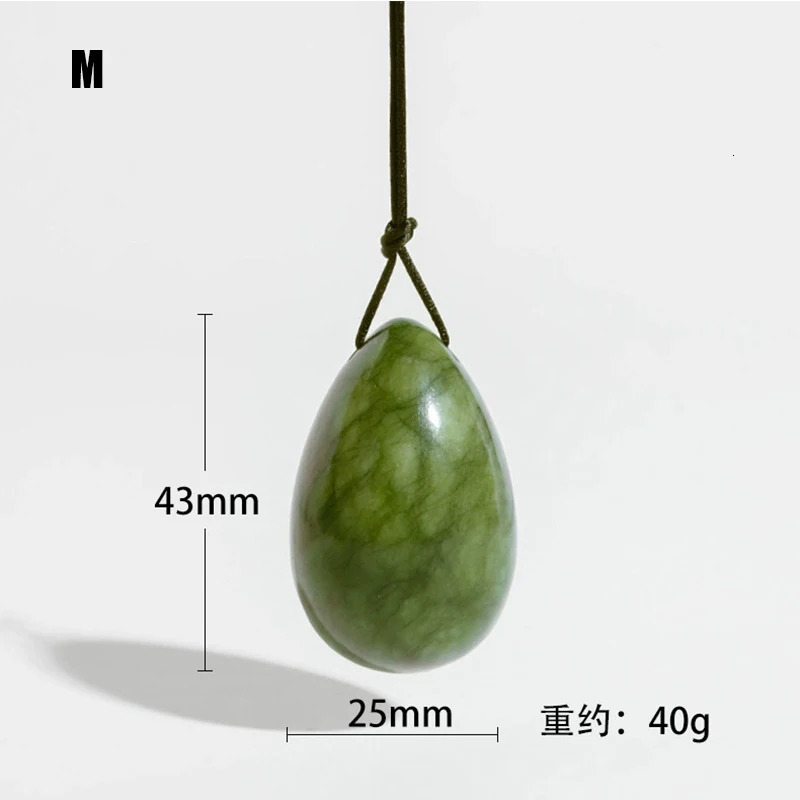 Green Phoenix Jade Yoni Egg Set Natural Jade Eggs Women Kegel Exerciser Vaginal Muscles Ball Yoni Wand Jade Massager 250716