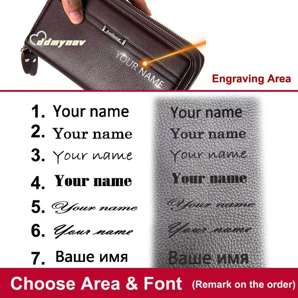 2020 Baellerry Clutch Wallets PU Leather Large Capacity Zipper Hand Strap Men Wallet Luxurious Business Solid Male Purses ddmynov