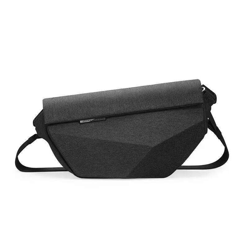 Mark Ryden Crossbody Waterproof Tablet Computer Mobile Phone Cycling Functional Work Bag Fashion Brand Men's Chest