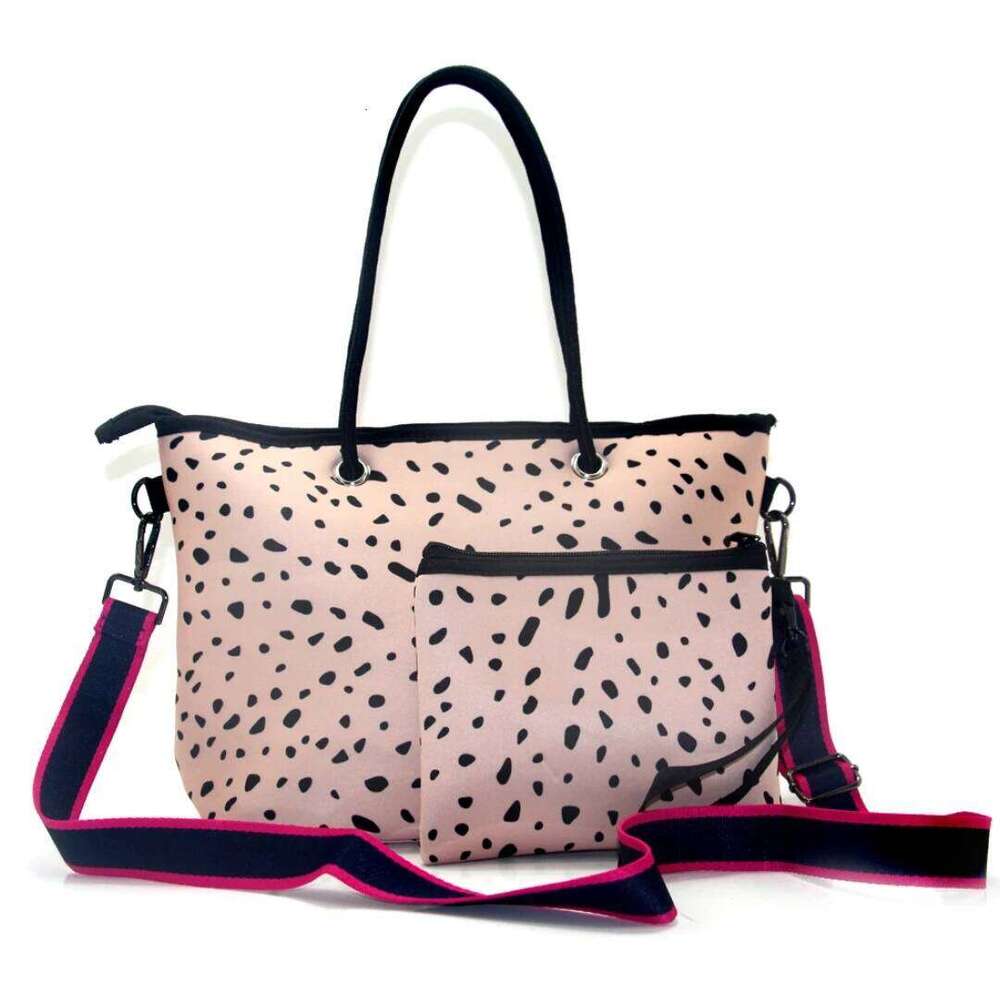 Large Beach For Women Pool Gym Travel Tote Neoprene Crossbody Casual Shoulder Bag