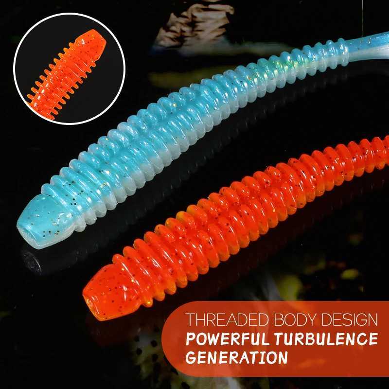 Supercontinent Impact Ring Shad Fishing Lure Soft 63mm 80mm 97mm Plastics Baits Swimbait Jigging Lure Artificial Baits Z250717