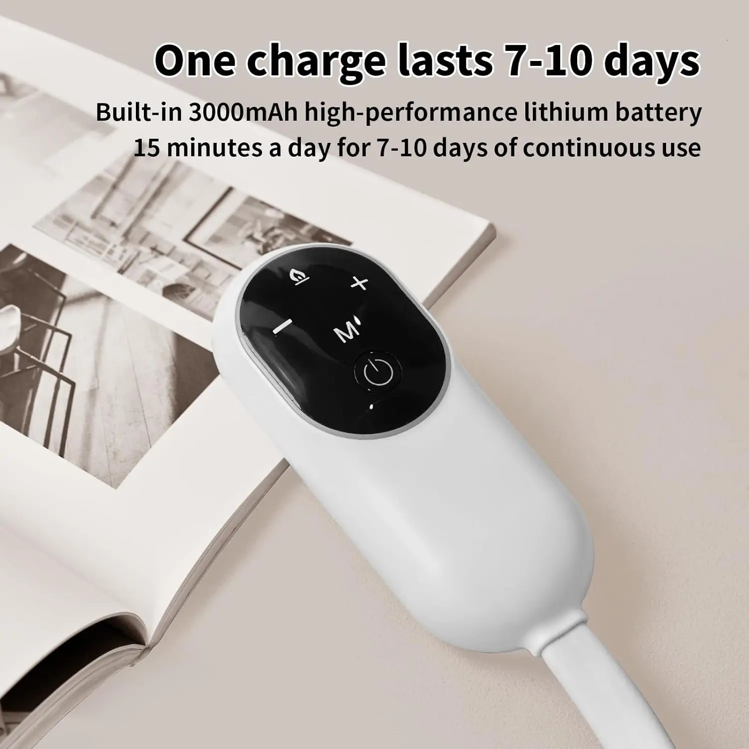 Air Pressure Head Massager with 6 Air Bag Electric Head Eye Massager 360 Degree Deep Relax and 3 Heat Mode for Improve Sleep 250716