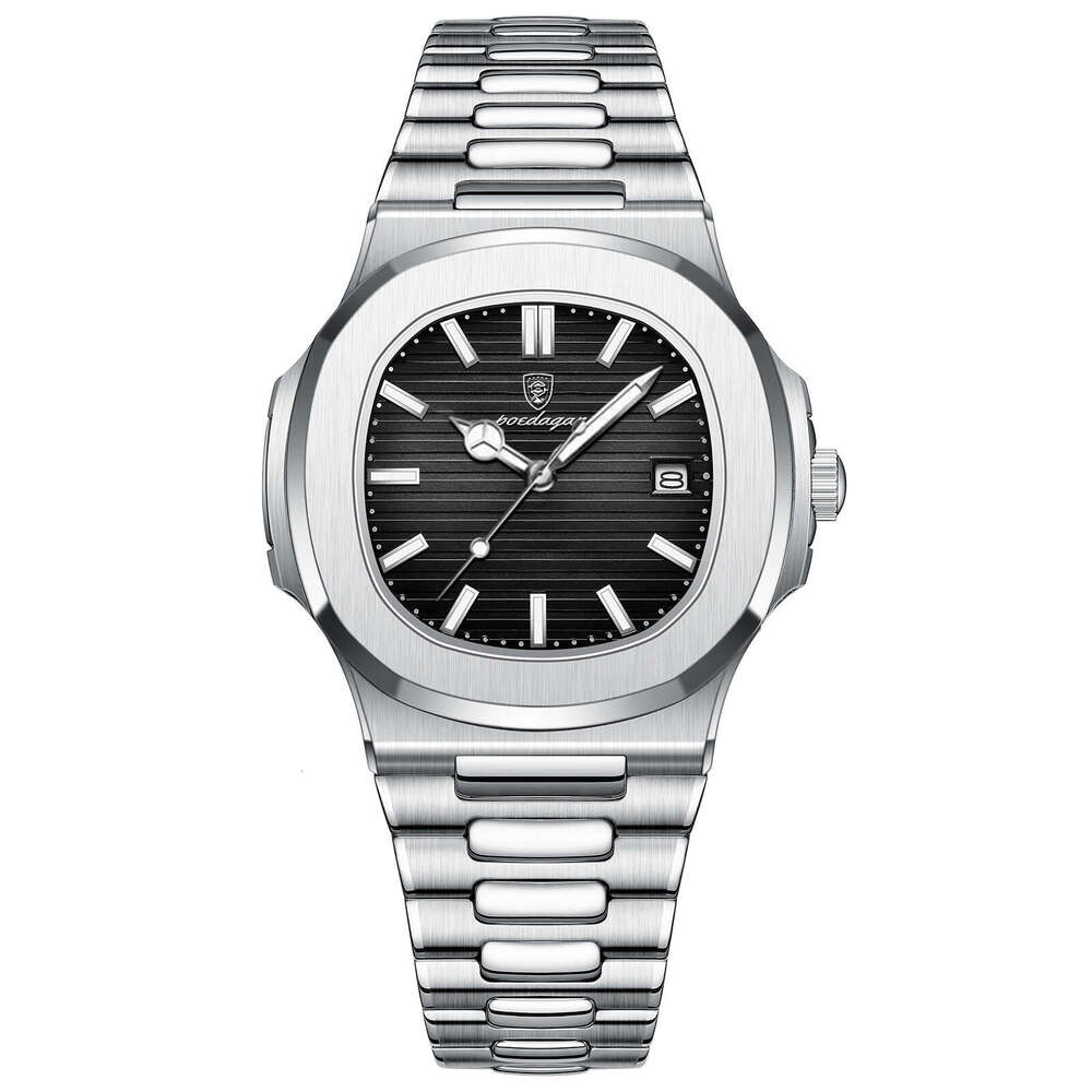 DHwatches Swiss Brand New Waterproof Ultra-thin Men's Calendar Quartz Watch Live