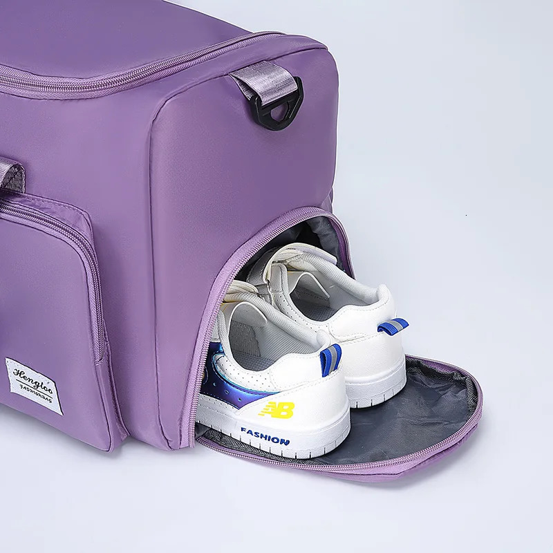 Travel Bag Large Capacity Weekender Overnight Carry On Duffle Bags with Shoe Compartment Sports Fitness Gym Bags for Women 250714