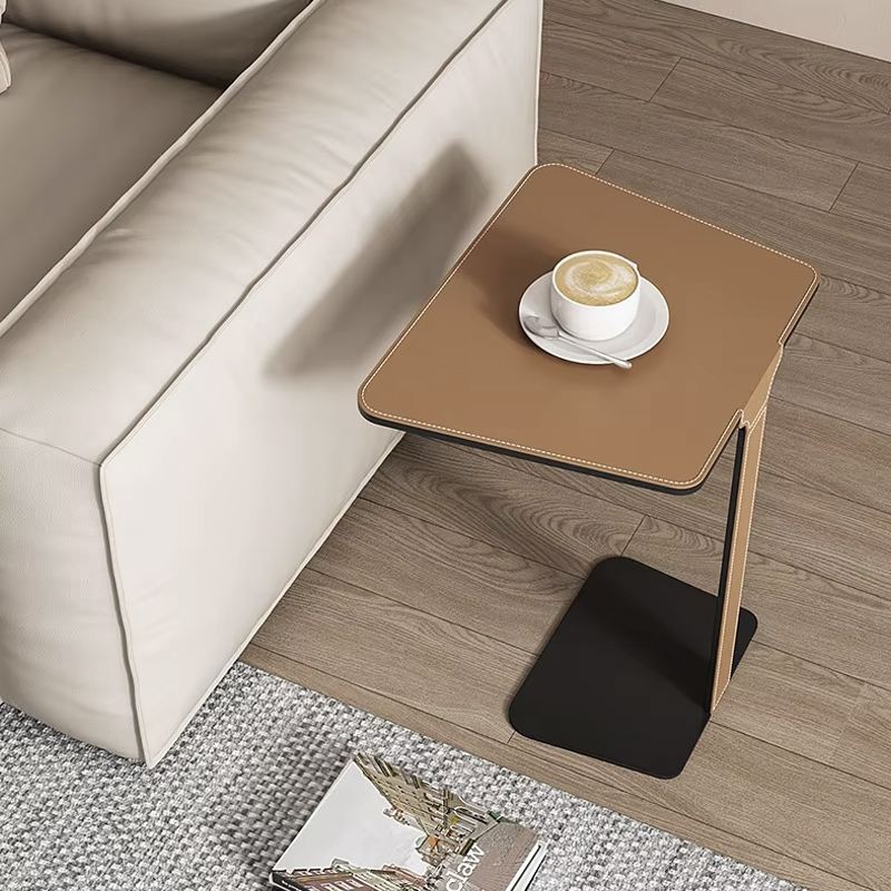 Elegant Wooden Square Coffee Table Versatile Space-Saving Solution 2