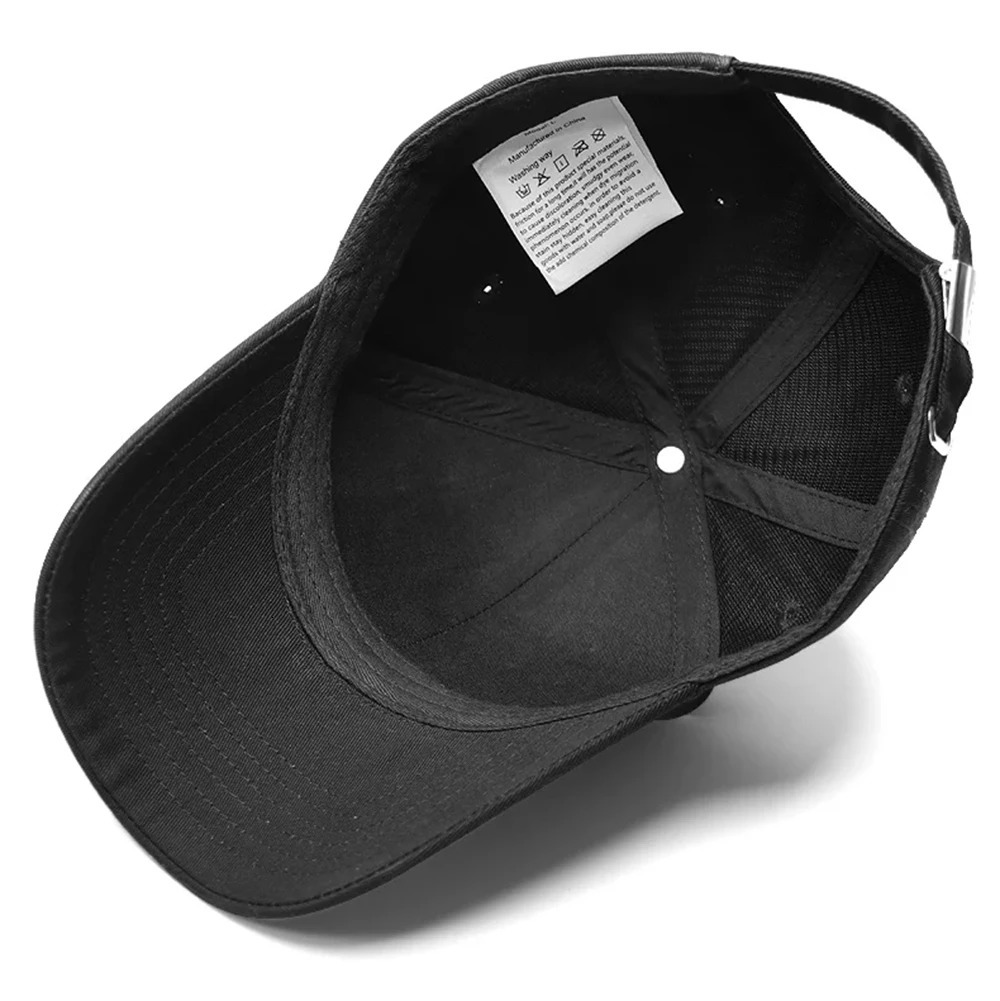 Hard Cotton Large Baseball Cap Lady Summer Curved Plain Sun Hat Big Bone Men Oversize Sport Caps 56-60cm 60-66cm 250712