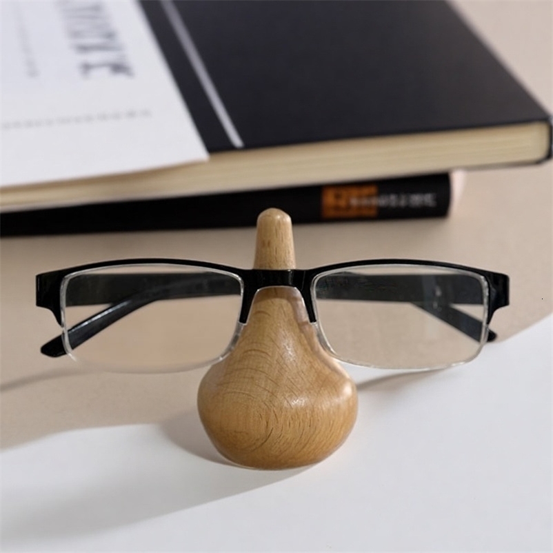 Minimalist Wood Eyeglass Holder Desktop Display Rack Office Home Decor Creative Storage Solution - Perfect Gift 250716