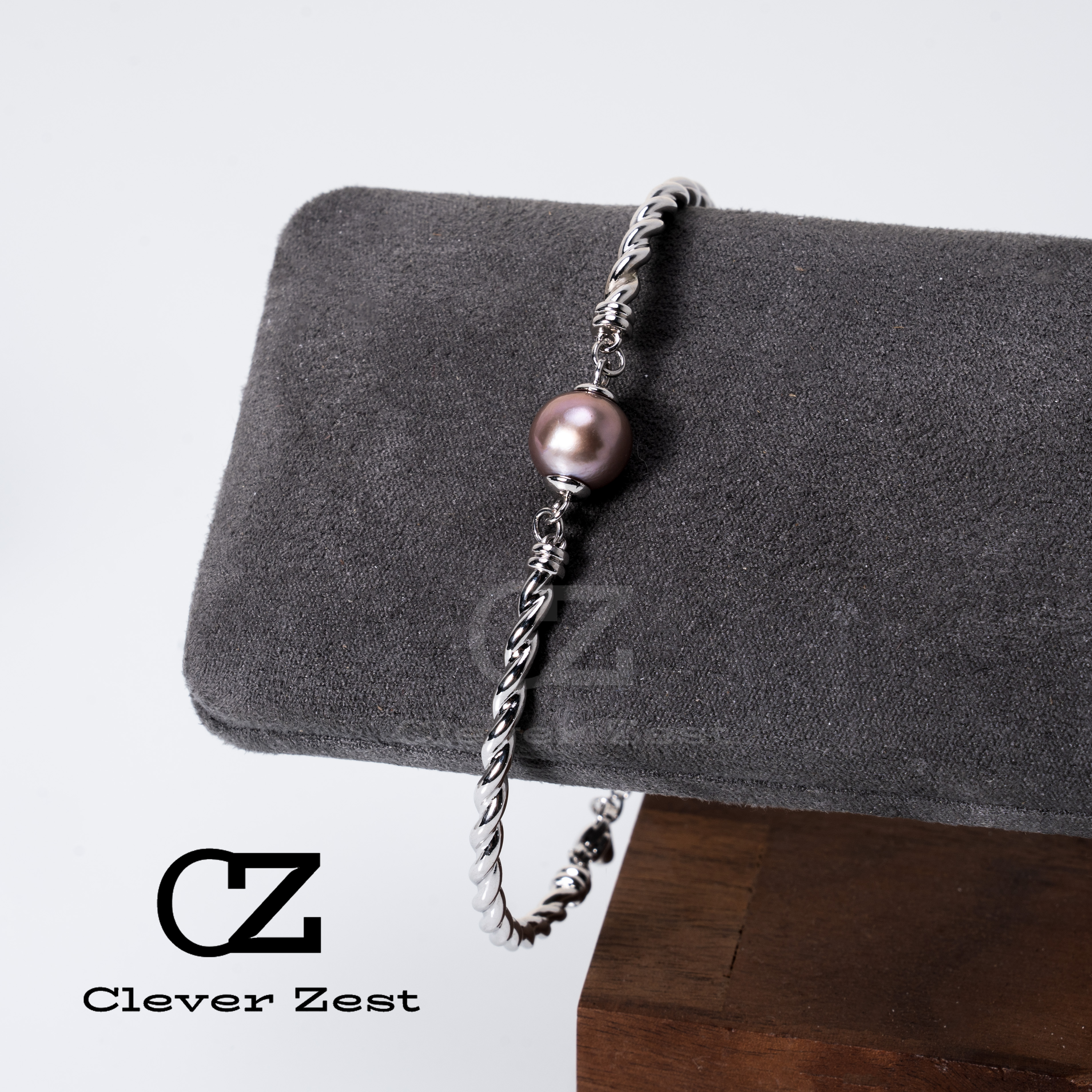 Natural pearl purple pearl bracelet natural freshwater pearl bracelet holiday gift birthday gift graduation gift party jewelry