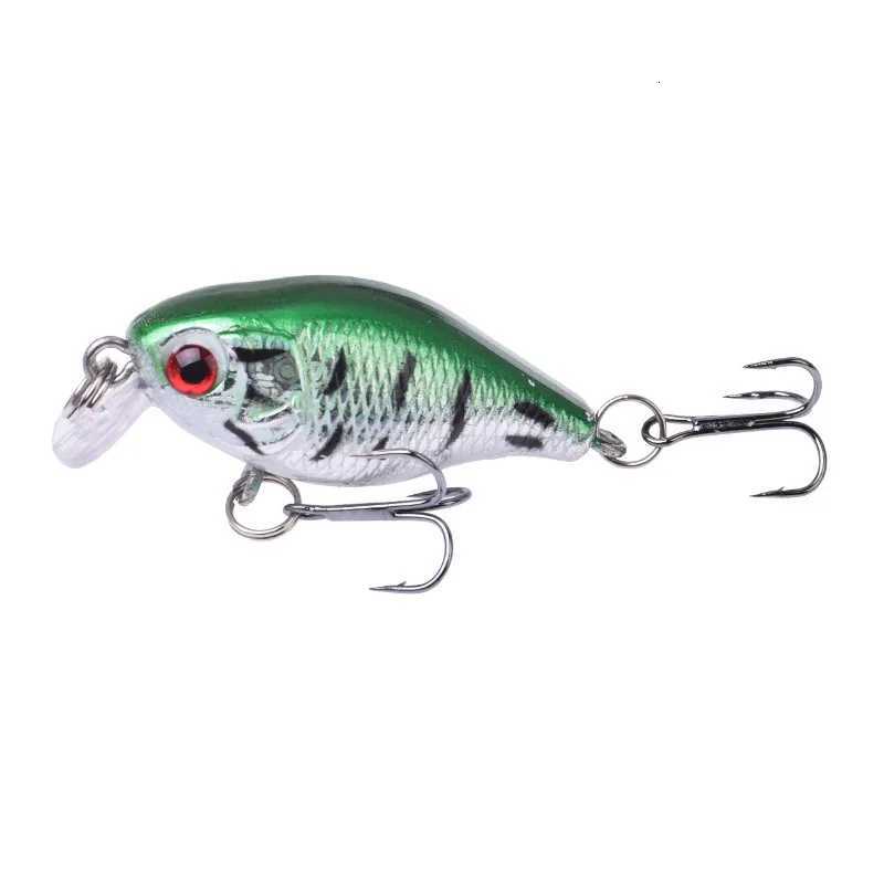 1Pcs Crankbait Minnow Fishing Lure 45mm 4g Wobblers Artificial Hard Bait Floating Sea Bass Lure Plastic Fish Fishing Tackle Z250717