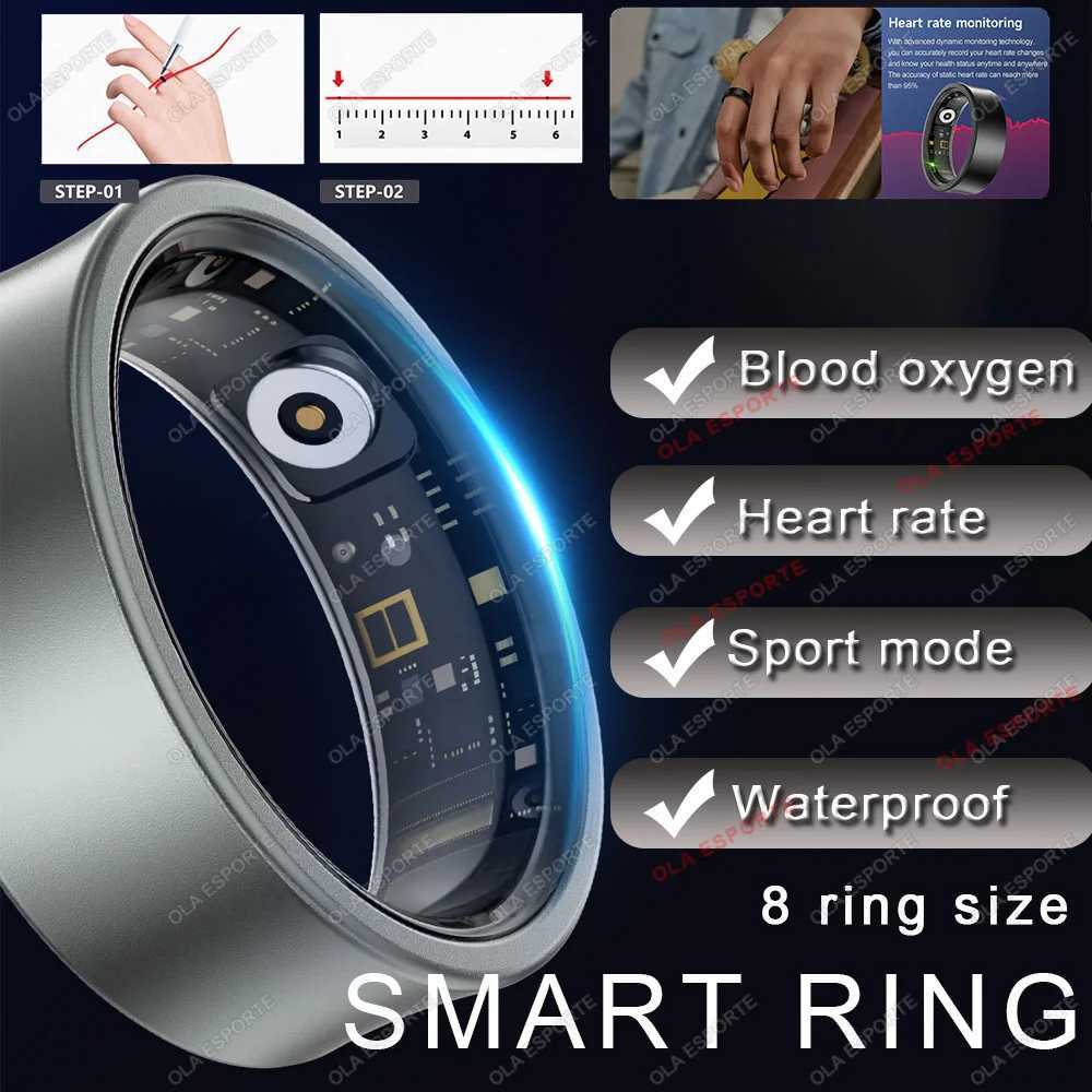 Smart Ring Fitness Tracker 10ATM Waterproof Connected Ring Man Camera Remote Control Electronic Swimming Pool New Smartring 2025 W250717