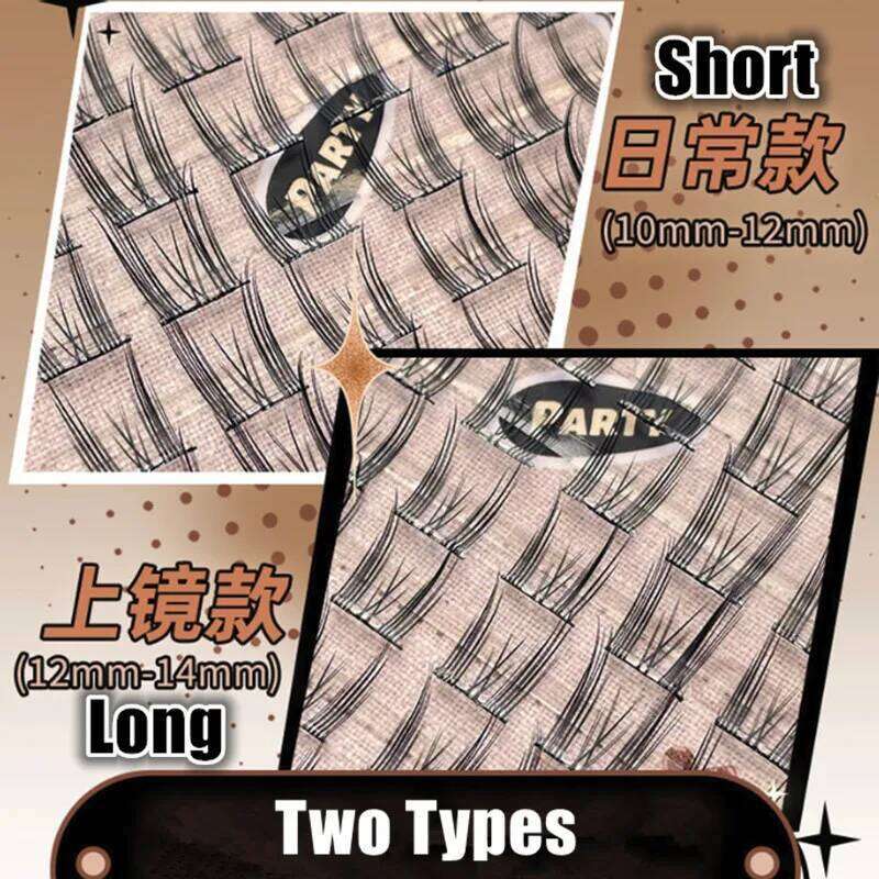 Lishu Glue-free Reusable False Eyelashes Self-adhesive Comic Natural Thick Long Lashes Enlarge Eyes Beauty Tool X250717 X250717