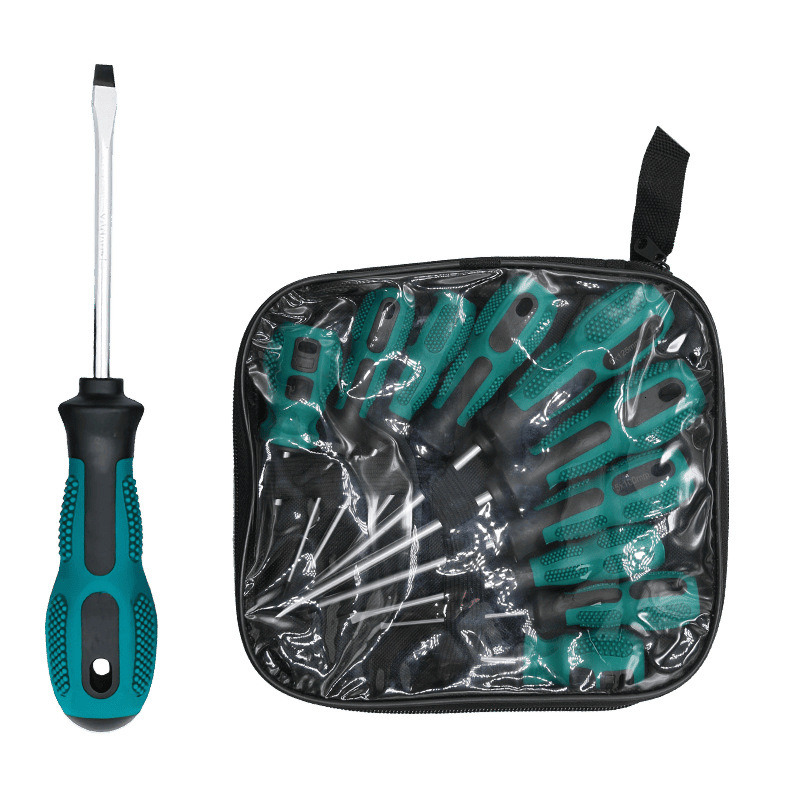 10 piece set of special-shaped screwdriver set, industrial grade strong magnetic special-shaped screwdriver head multifunctional household maintenance