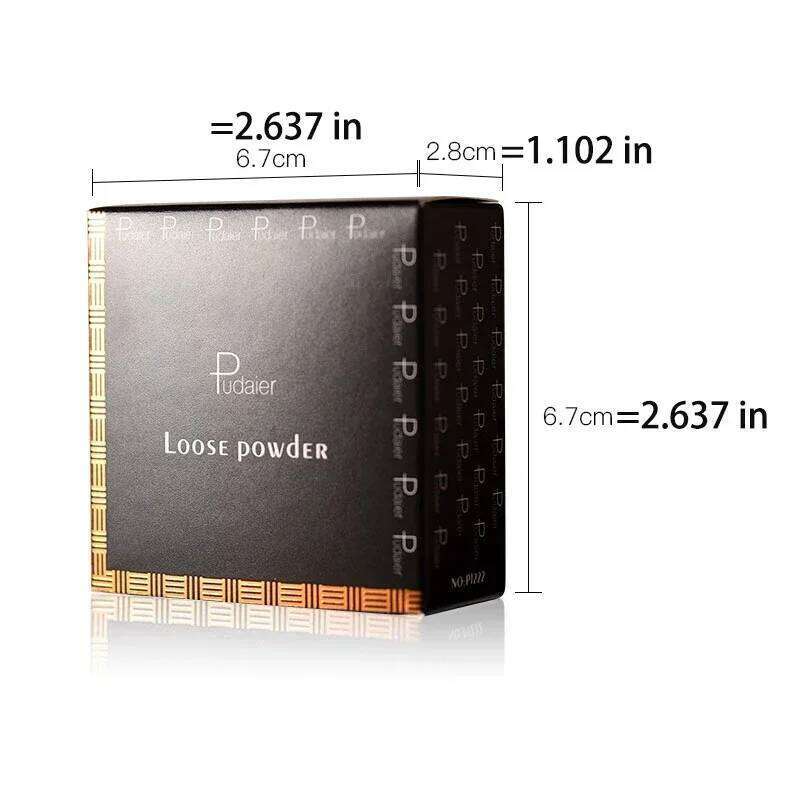 Makeup Loose Setting Powder Matte Mineral Oil-control Long-lasting Face Concealer Finishing Bronzer Contour For Black Dark Skin X2507