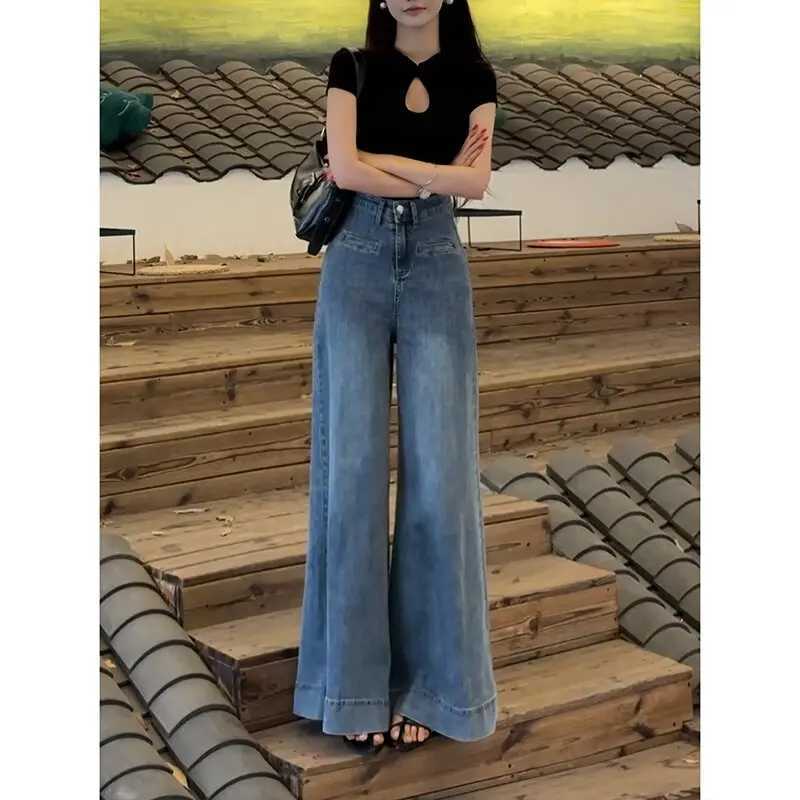 Baggy Jeans Y2k Womens Pants Skinny Jeans Woman High Waist Pants Womens Spring Clothes American Vintage Coquette Jeans Clothing R250716