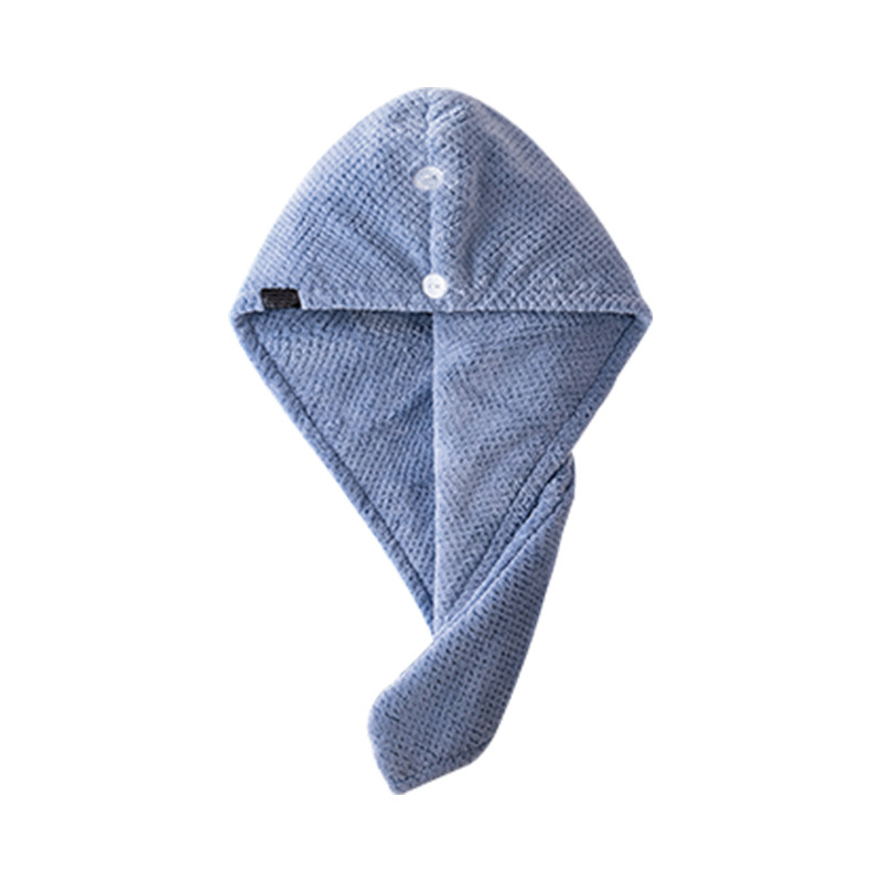 New Thickened Double Layer Hair Drying Cap Wipe Hair, Quick Drying Towel, Shower Cap Ultra Absorbent Microfiber Hair Dryer Caps