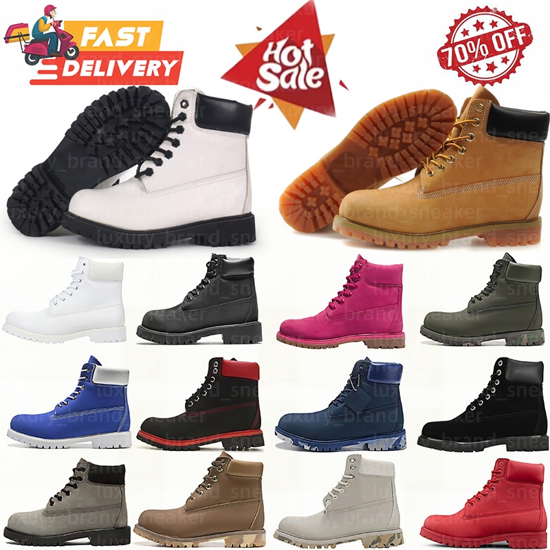 Boots shoes for mens womens land booties sneakers Bottom winter over the knee high snow men women boot top