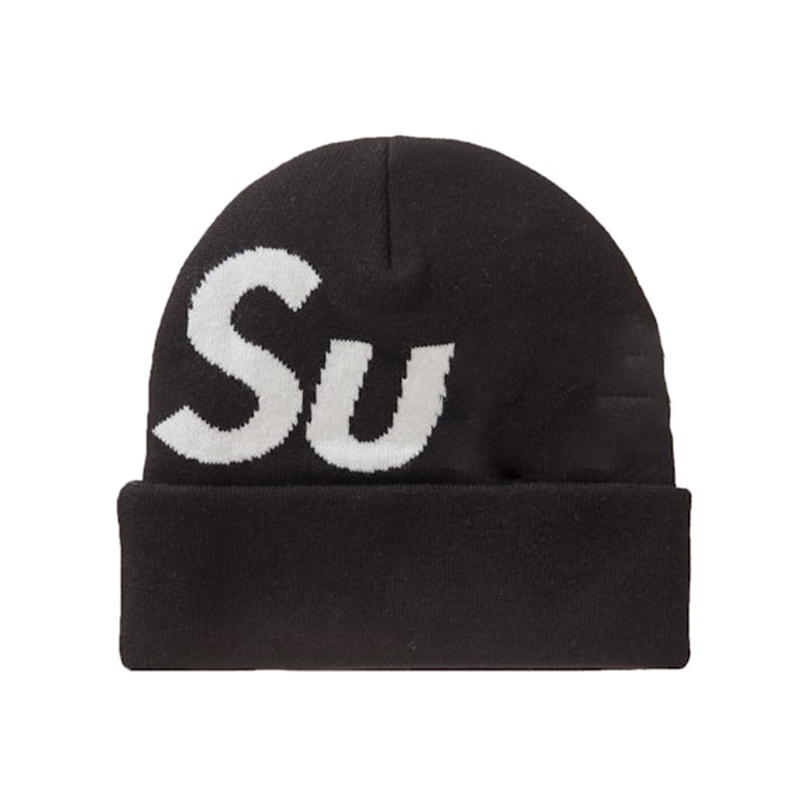 Beanie Hat Classic 18FW Big Wool Beanie for Men and Women Black/White/Purple/Orange Luxury Designer Skull Caps