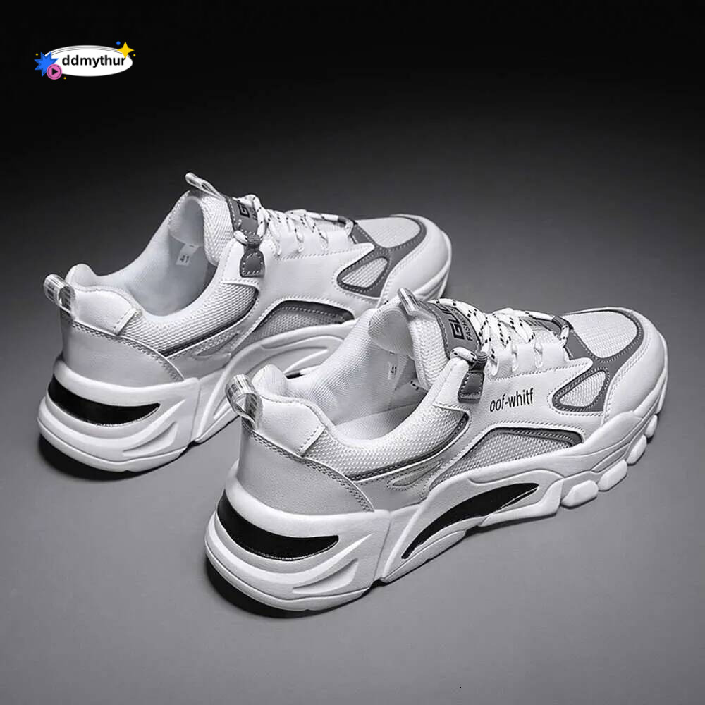 New Korean Edition Dad Trendy Fashionable Tennis Sports and Casual Men's Shoes ddmydog