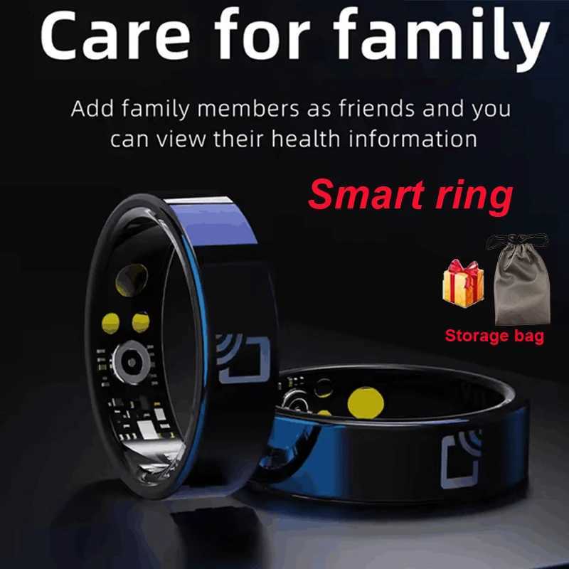20 Smart Ring Men Women NFC Access Control Camera Control Sleep Monitor Fitness Tracker IP68 Waterproof Finger Rings W250819