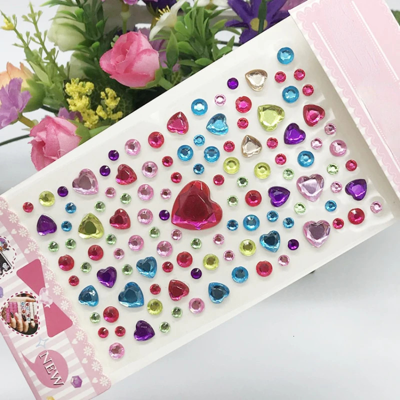 Stickers On The Face Makeup Bright Art Sticker Childrens Temporary Tattoo For Strasse 250714