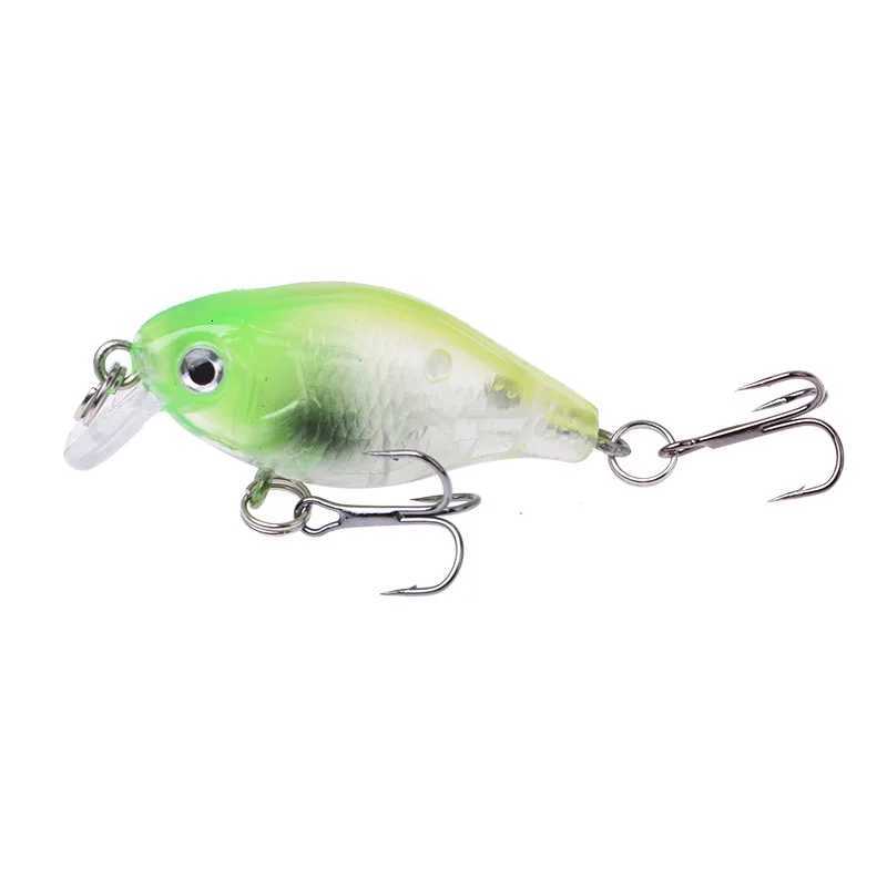 1Pcs Crankbait Minnow Fishing Lure 45mm 4g Wobblers Artificial Hard Bait Floating Sea Bass Lure Plastic Fish Fishing Tackle Z250717