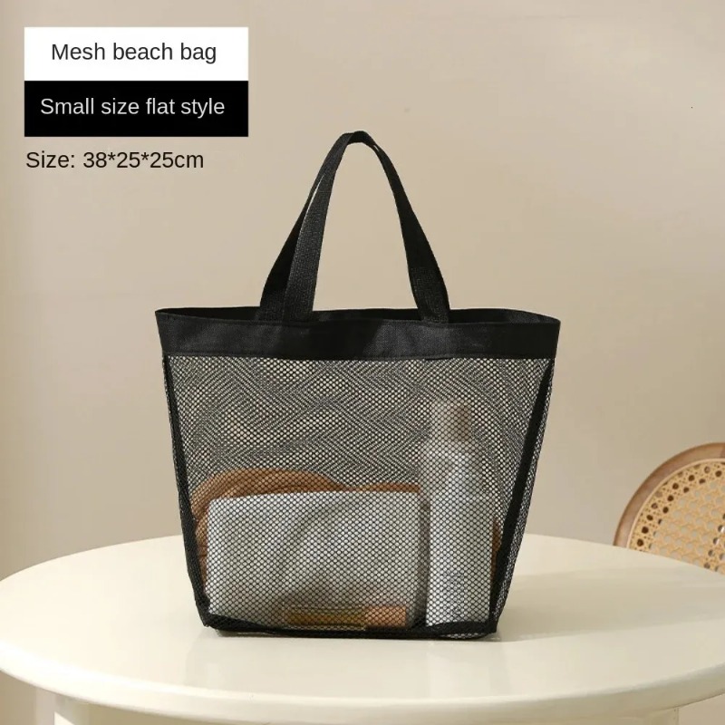 Eco-Friendly Reusable Mesh Duffel Bag - Versatile Storage Solution for Home Use & Outdoor Activities