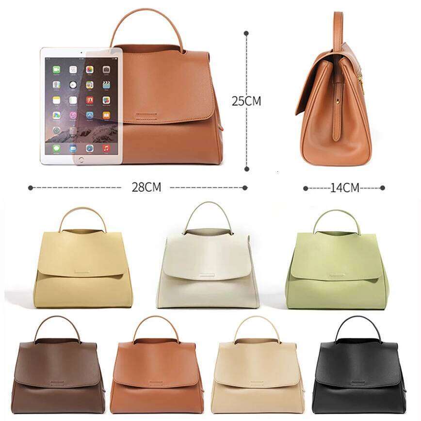 New Fashion Women Handbag Spilt Leather Lady Versatile Sling Shoulder Crossbody Messenger Bag