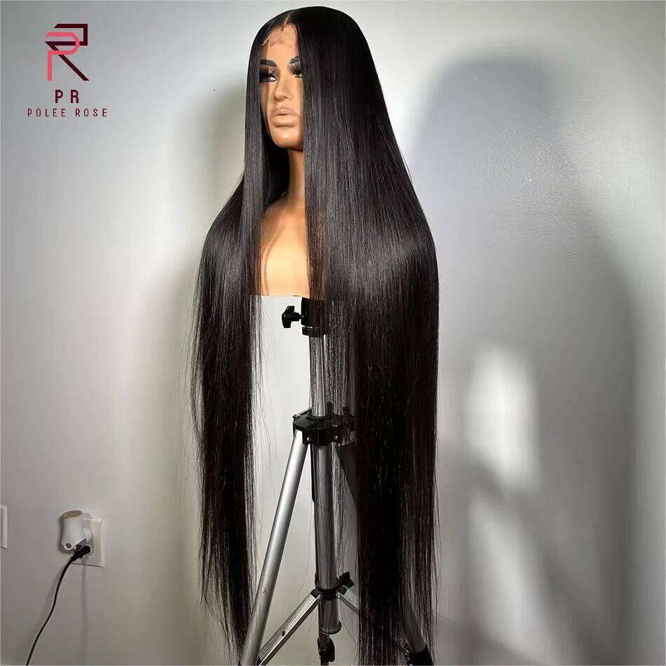 100% Vieamese Super Double Drawn Bone Straight Glueless Wigs Human 7X5 Ready To Wear Wig Synthetic Hair