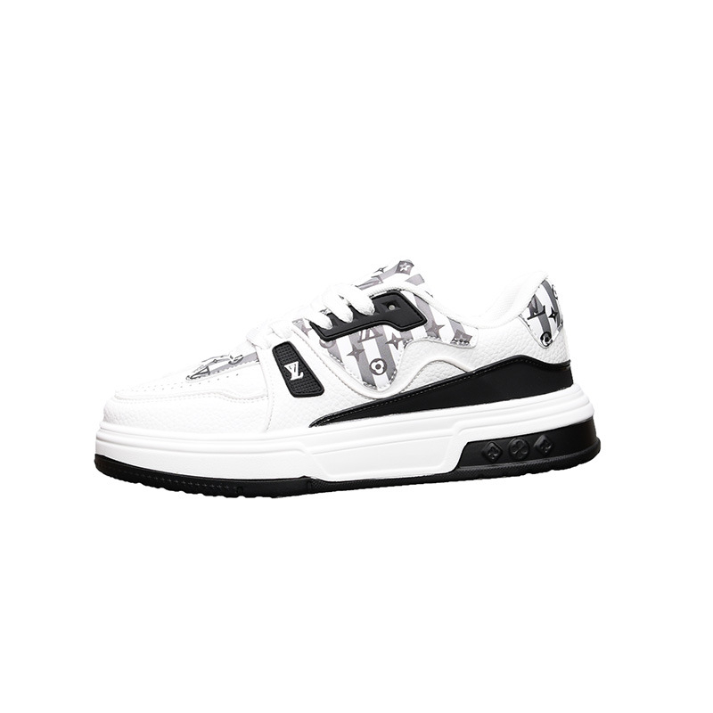 Designer Casual Shoes for men and woman free shipping New fashionable versatile thick soled height increasing shoes size 35-44