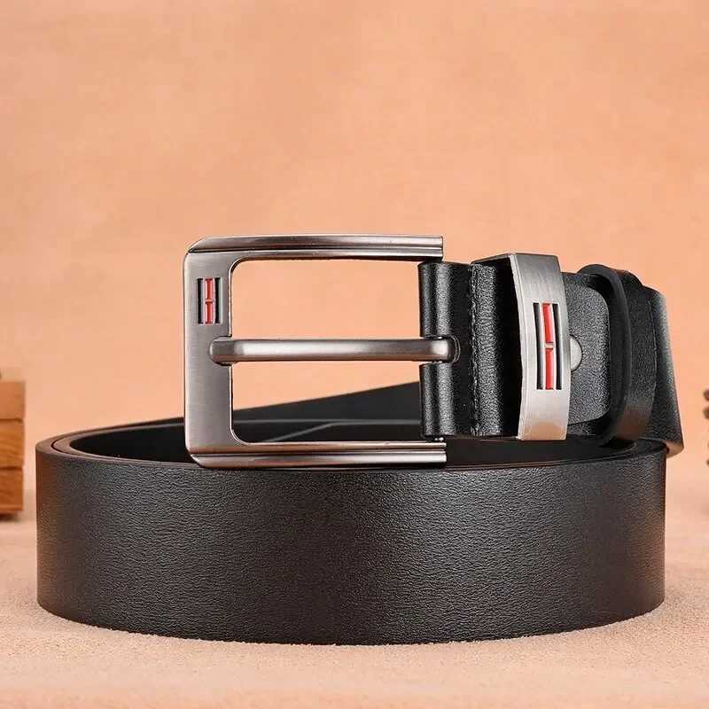 Leather For Mens High Quality Buckle Jeans Cowskin Casual Belts Business Cowboy Waistband W250717