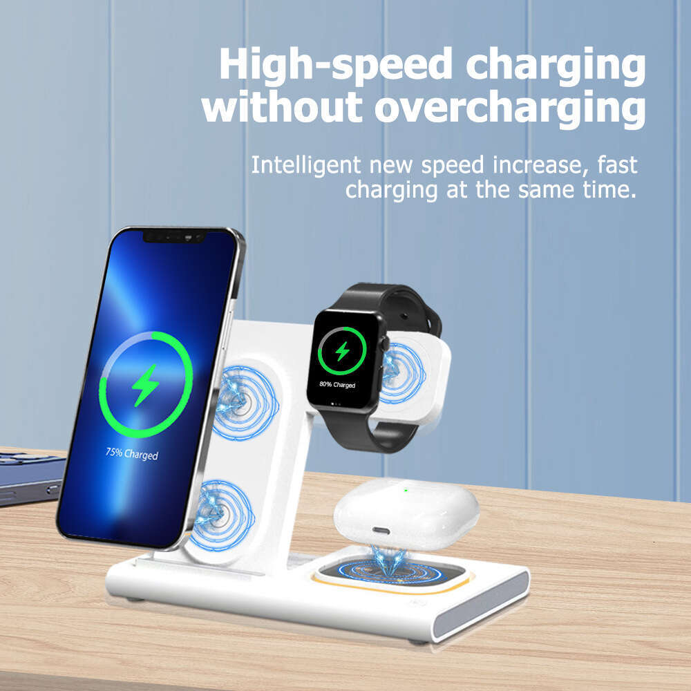 3-in-1 Fast Charging Multi-Function Wireless Charger