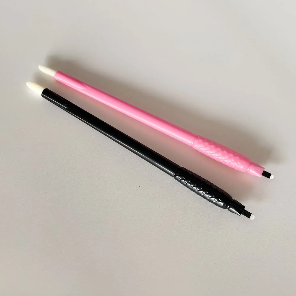 10Pcs 0.15mm 18U Disposable Microblading Tattoo Pen Permanent Makeup Eyebrow Manual Tattoo Pen 250712