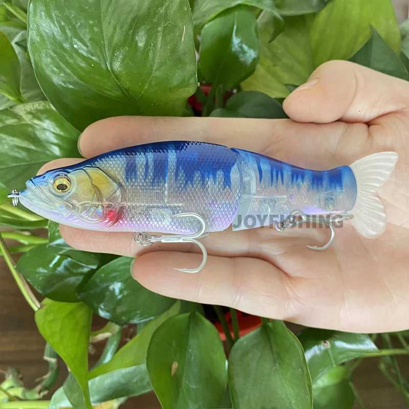 Big Fishing Lure Glide Bait 135mm 30g Multi Jointed Swimbait for Pike Salmon Walleye Bass Sea Fishing Hard Bait Wobblers Z250717