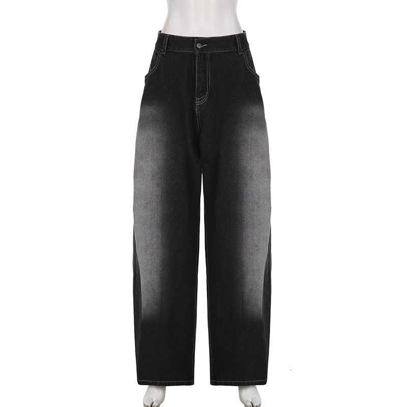 7777777777777777 Streetwear Fashion Oversized Jeans Basic Women Full Length Wide Leg Pants Retro Gothic Trousers Y2K Denim Pant Harajuku R250716