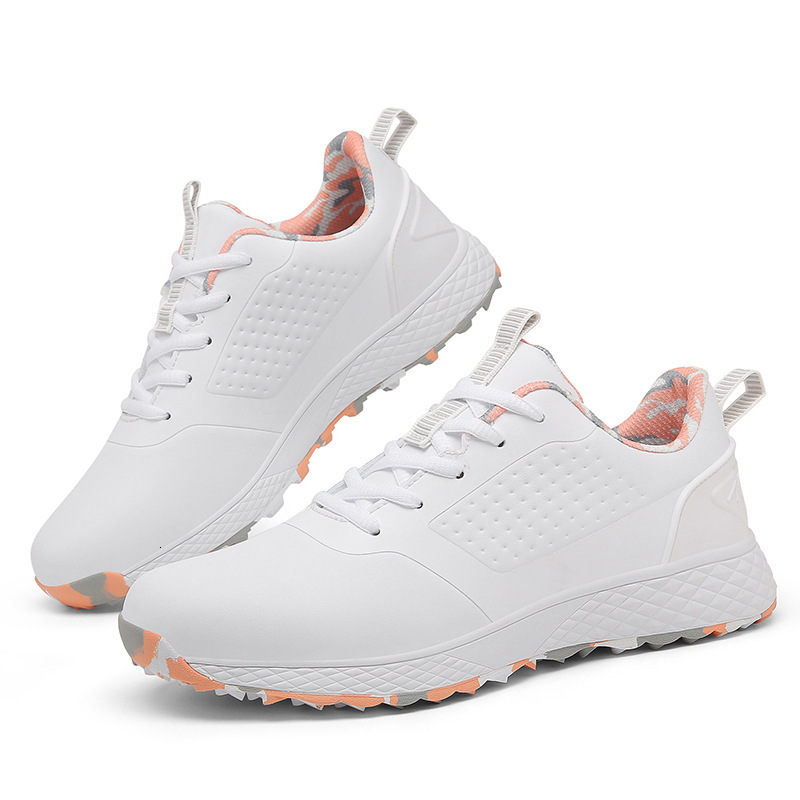 Golf Casual Fashion White Breathable Comfortable Sports Low-top Lace-up Women's Shoes ddmysaturn