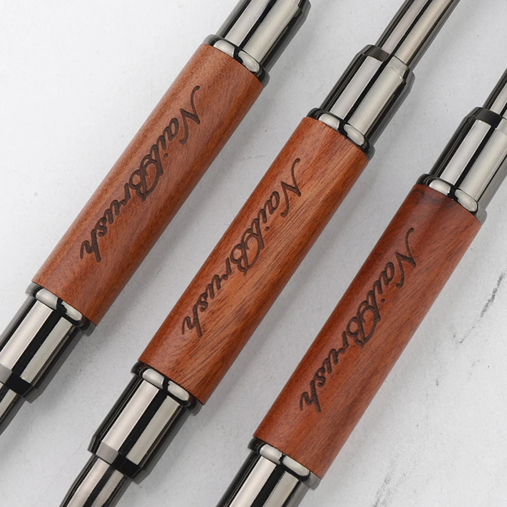 Double-end Nail Pen Brush Glue Potherapy Pen UV Gel Liner Brush Dual End Acrylic Nail Art Painting Manicure Brushes Tool 250716