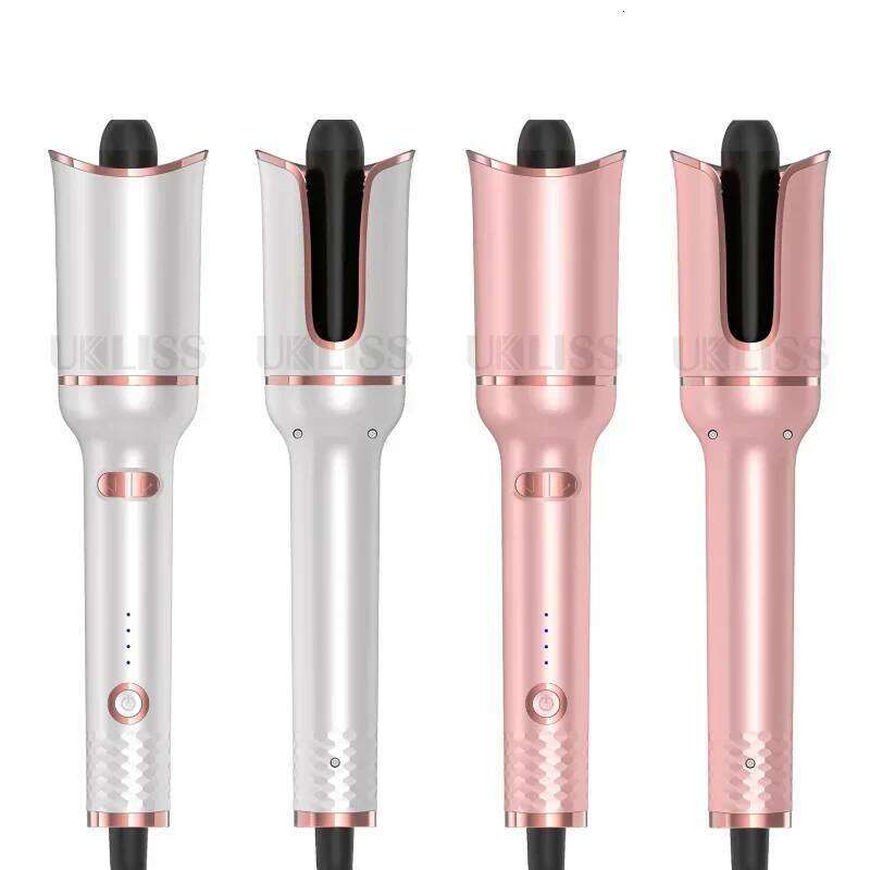 Ceramic Hair Curler Automatic Curling Iron with Air Spin Technology for Professional Looking Curls and Waves curling irons