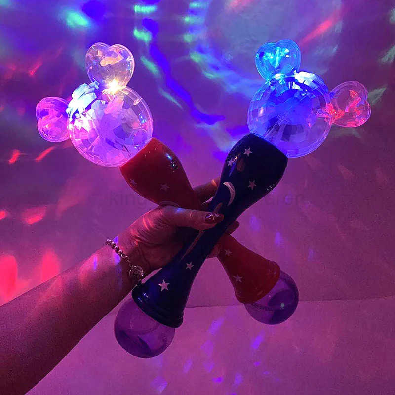 Disney Bubble Cartoon Mickey Mouse Childrens Toy Bubble Action Figures W250717