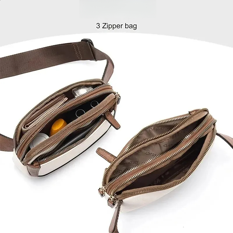 Crossbody Wallet for Ladies - Durable Vegan PU Leather with Adjusting Shoulder Strap