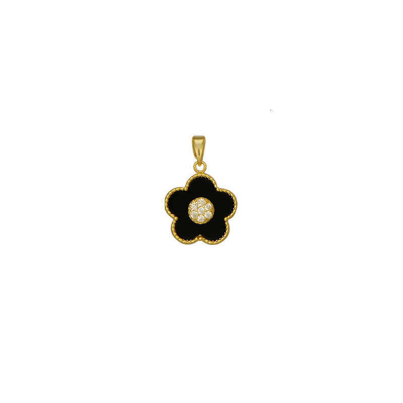 Tiktok Live Internet Celebrity Necklace Electroplated Micro Inlaid Zirconia Clavicle Chain Pendant DIY Accessories Female D89
