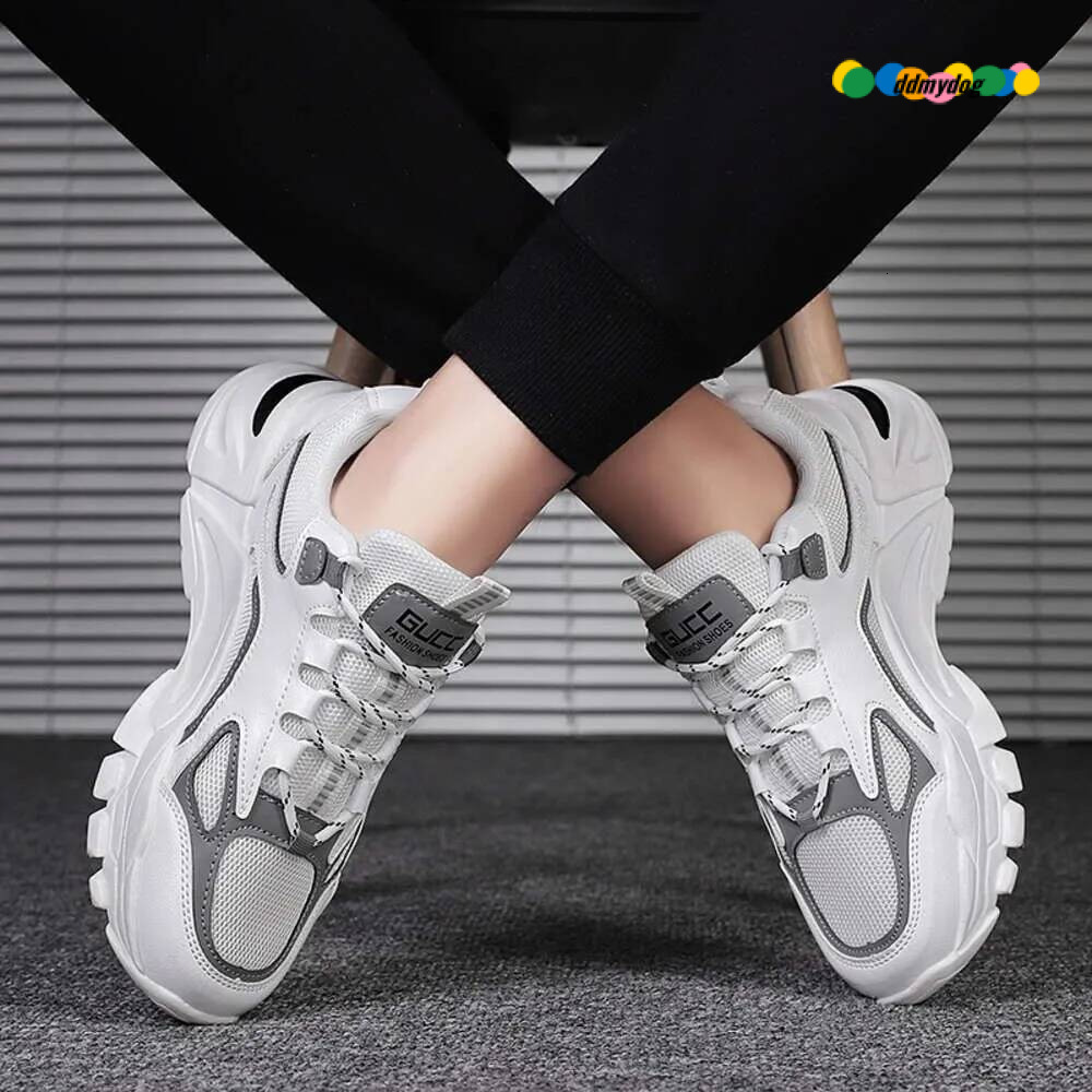 New Korean Edition Dad Trendy Fashionable Tennis Sports and Casual Men's Shoes ddmydog ddmydog
