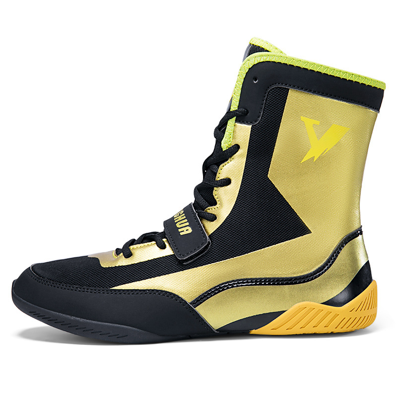 Boxing Sneakers Fitness Comfort Non slip Competition Shoes Indoor Mens Trainers Non slip Breathable Wear resistant