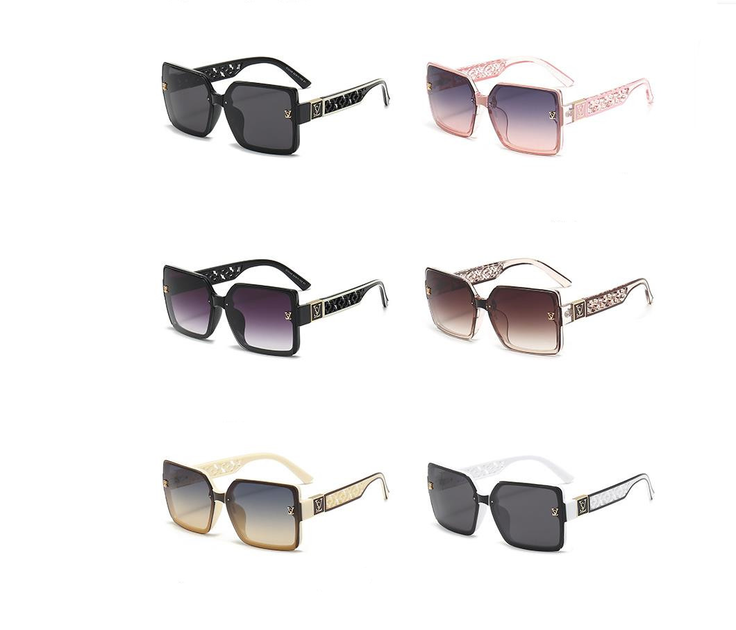 Designer Sunglasses For Women Men Vintage Style Sunglasses Fashion Classic Sunglasses Luxury Polarized Goggle Pilot PC Frame Oversized UV400 Eyewear S