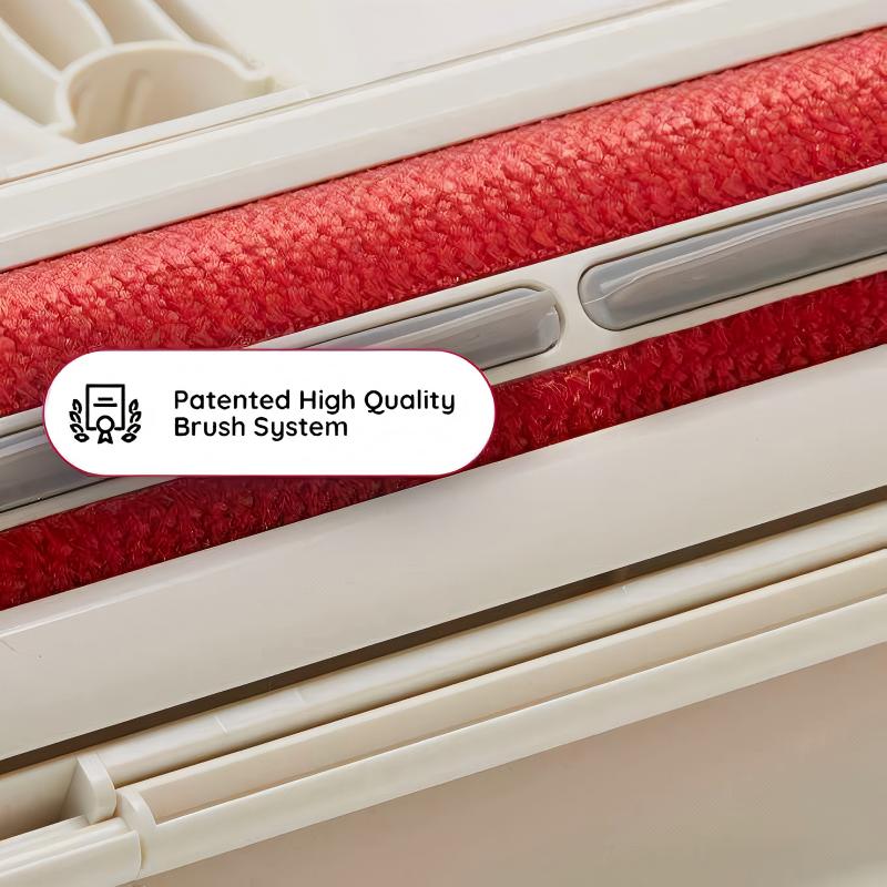 Easy-to-use Pet Hairs Removal Device - Non-Sticky Electrostatic Squeegee