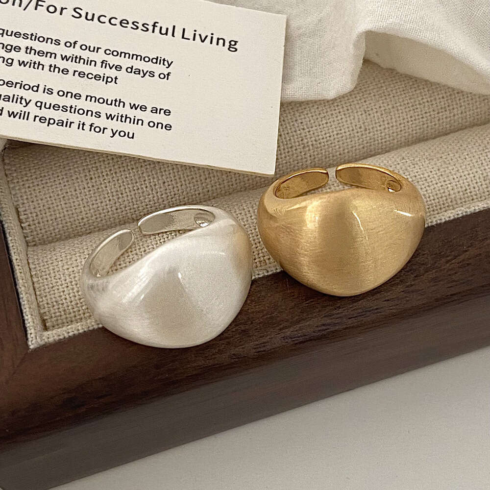 Korean Brushed Women, Index Finger, Niche Design, High-end Sense, Personality, Minimalist Style, Ins Trend, Simple Ring for Men